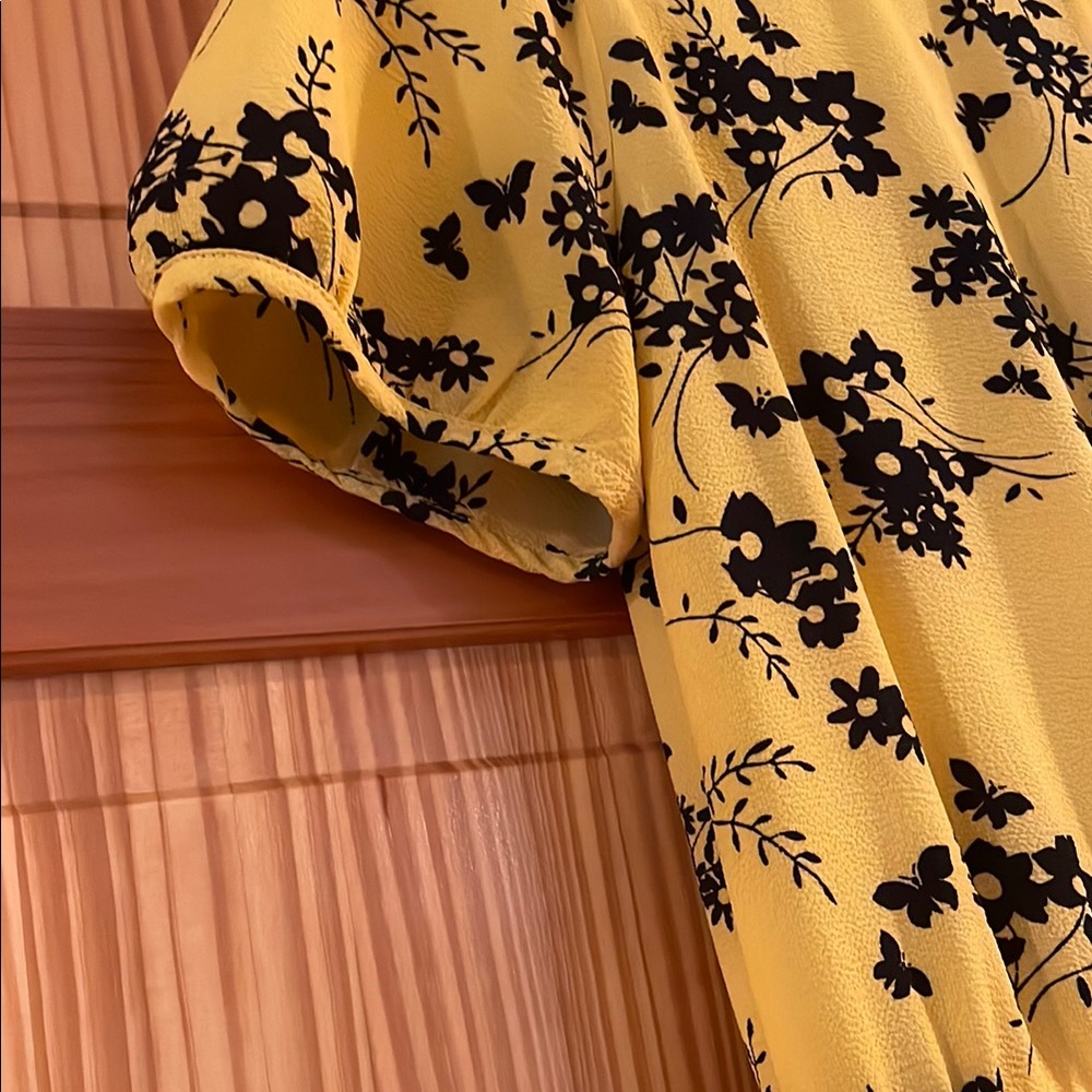 MICHAEL Michael Kors Women’s Botanical Crepe Midi Dress XS - Picture 9 of 10